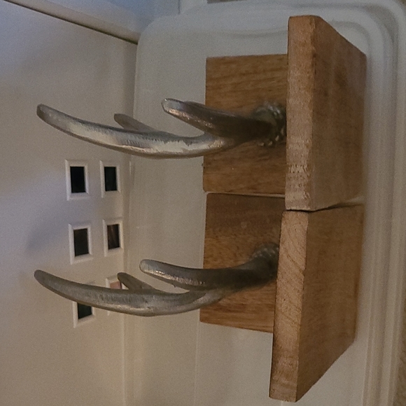 2 Book End in Metal and Wood - Picture 10 of 16